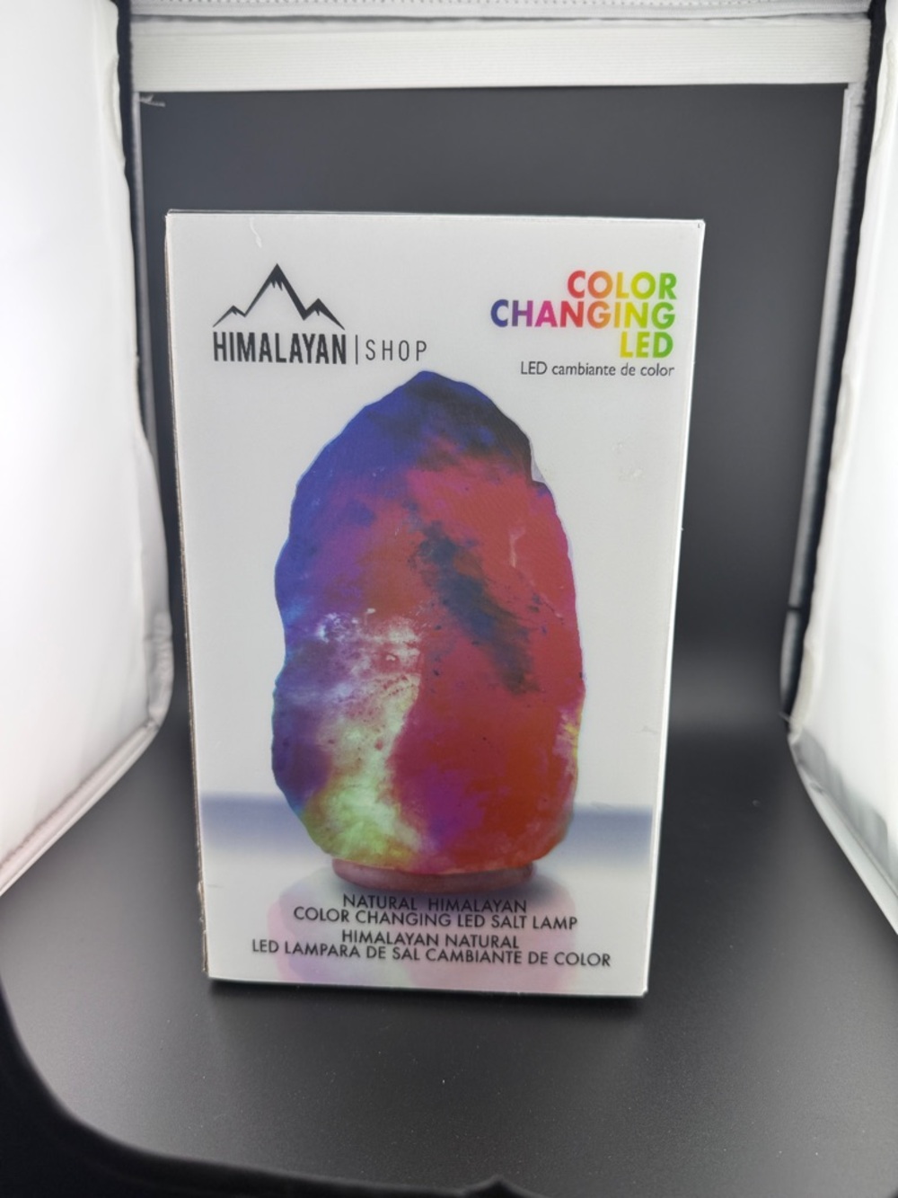 Color Changing LED Himalayan Salt Lamp - Multicolor